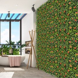 Ifenceview 12 PCS 20" x 20" Artificial Boxwood Hedge Wall Panels Privacy Screen for Hallway Office Room Wall Wedding Party Baby Shower Grass Backdrop Background