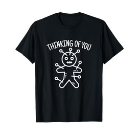 Hoodoo Tarot Thinking of You Witchcraft Supplies Voodoo Doll T-Shirt