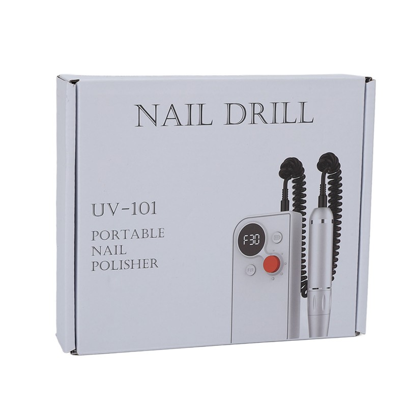 Electric Nail Drill 30000RPM Portable File Polishing Tool Manicure Pedicure