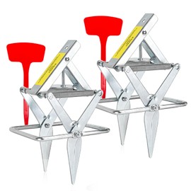 Upgrade Heavy Duty Scissor Mole Trap for Lawns Galvanized Steel Reusable Mole Traps That Work Best for Gopher Killer Easy One-Step Setup