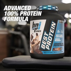 BPI Sports BPI Sports Best Protein ?100% Whey Protein Blend ?Muscle Growth, Recovery, Meal Replacement ?No Maltodextrin, No Fillers ?Gluten Free ?for Men & Women ?Chocolate Brownie ?5.1 Pounds