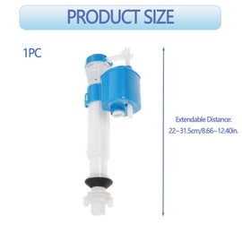 Toilet Cistern Flush Parts, Toilet Flush System Replacement, Toilet Cistern Toilet Flush System Replacement, Toilet Flush with Adjustable Height for Efficient Toilet Tank Control