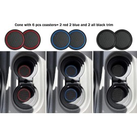 No Brand 2 Pcs Cup Holder Inserts Replace for Nissan Frontier Crew Cab 05-20 Xterra 05-15