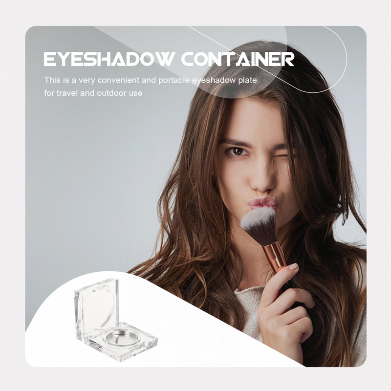 LALAFINA Eyeshadow Case, Empty 6 Pieces, Eyeshadow Palette, Case, Makeup