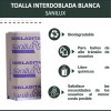 Sanilux Toalla interdoblada Gofrada - Pack - 20 - 1