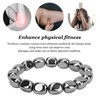 Terahertz Bracelet Adjustable Versatile Stylish Energy Stone Bracelet for Men