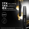 L'bel Máscara De Pestañas Forever Hyper Extensions 9g Color Negro