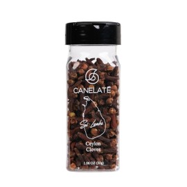 CANELATÉ Organic Cloves Whole 30g (1.06oz) - Packed at the source, 100% pure, High Eugenol Cloves from small holder farmers in Sri Lanka