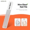 Nail Clippers with Glass Nail File, ANIHCANO Ultra Sharp Nail