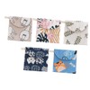 COLLBATH Sanitary Napkin Pouch Set of 5 Knitted Fabric Period