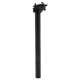 BULLSPANN Seat Post 27.2 Bicycle Saddle Post 27.2x350mm Bicycle Seatpost Replacement Parts Aluminum Alloy Black