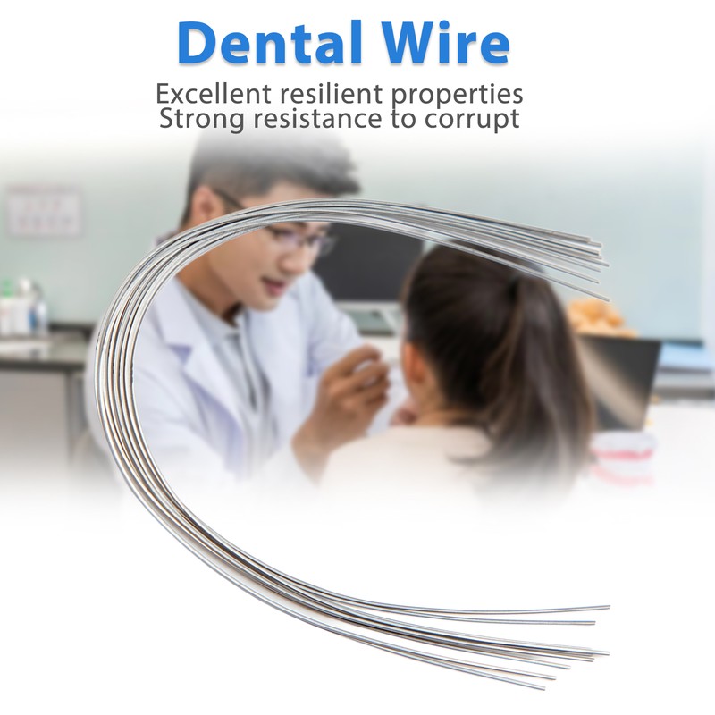 50pcs Braces Wire Full Hard Dental Orthodontic Ni Ti Spring