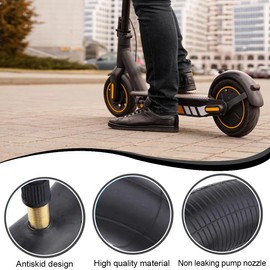 8.5 Inch Scooter Hose, Thickened, 8 1/2 x 2 Hose for M365/Pro2/Pro/1S/Essential e Scooter, 50/75-6.1 Double Strength Scooter Replacement Hose, Not Easily Leaky