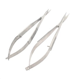 OdontoMed2011 WESTCOTT MICRO SCISSORS SET OF 1 EACH STRAIGHT & CURVED ODM