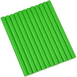 GlueSticksDirect Neon Green Colored Glue Sticks Mini X 4" 24 Sticks