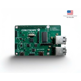 CirkitScape Raspberry Pi HAT - RS485 and ADC HAT with GPIO Expansion Board for Pi 5 4B 3B+ Industrial Automation Projects