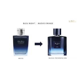 L'Bel BLEU INTENSE NIGHT Eau de Toilette 100ml 3.4 fl oz LBEL New Presentation