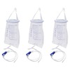 10PCS Enema Bag Set 1000ML Silicone Reusable Hangable Enema Cleaner
