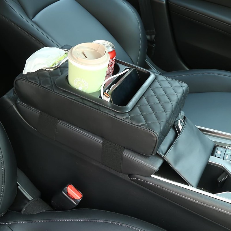 JDM Middli Multi-Functional Adjustable Armrest Cushion - Universal Car Boat