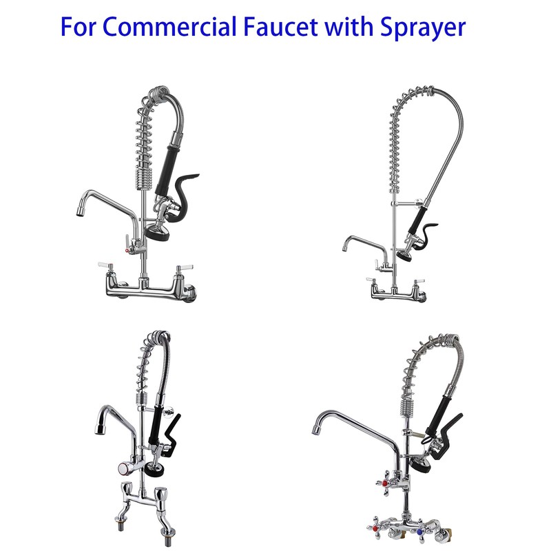 Pre Rinse Sprayer Sink Sprayer Replacement Spray Valve for Commercial