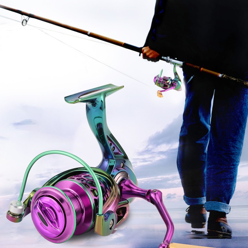Durable Metal Spinning Reel 9+1BB Left Right Interchangeable High Speed