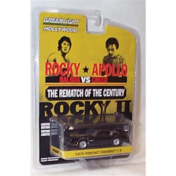 Greenlight Entertainment 1979 Rocky Pontiac Trans Am Firebird vehicle 1.64