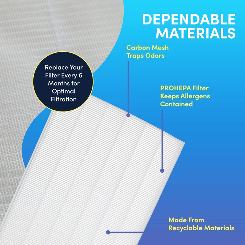 Veva 1 Pack of replacement filter compatible with Winix Filter