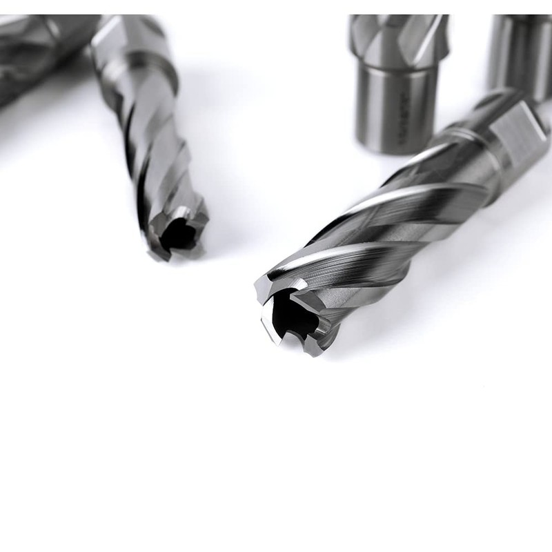 OSCARBIDE Annular Cutter Set 8 Pieces, 3/4" Weldon Shank,2" Cutting