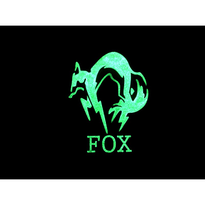 Fox Foxhound MGS Glow In The Dark Airsoft Velcro PVC