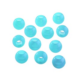 Red by Kiss Glow in The Dark Hair Beads, Colorful Illuminating Beads for Hair Braids, Fun All Ages Hair Accessory for Hair Twists and Cornrows (XLarge, Blue)