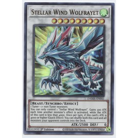 Yugioh Stellar Wind Wolfrayet - DAMA-EN041 - Ultra Rare - 1st Edition