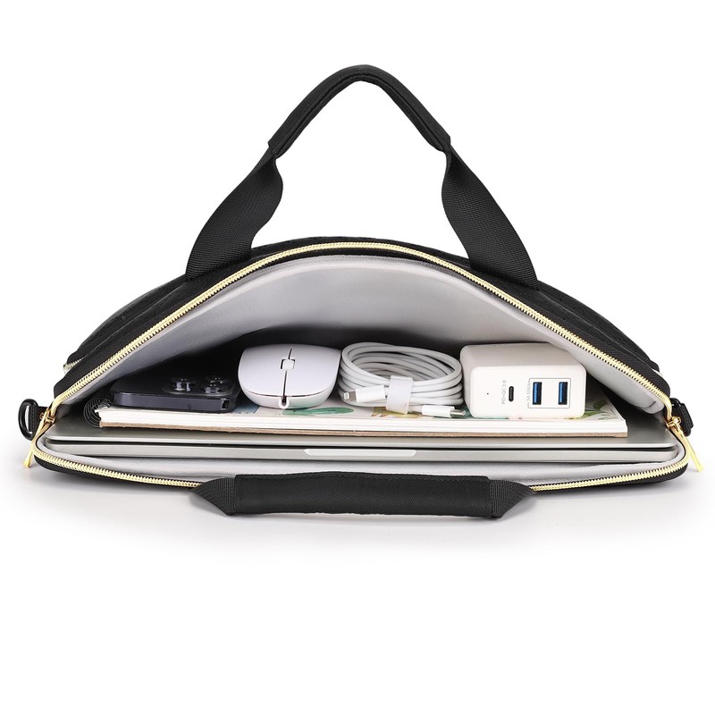 DOMISO 17.3 inch Laptop Sleeve Case Water-Resistant Computer Cover Bag
