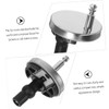 2 PCS Toilet Seat Hinge Fixings, Quick Release Toilet Seat