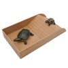 Reptile Feeding Bowl, Turtle Bathtub with Steps, Feeding Bowl, Climbing