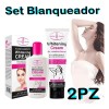 Set Crema Blanqueadora Axilas/ Crema Cara Cuerpo Aichun 2p F
