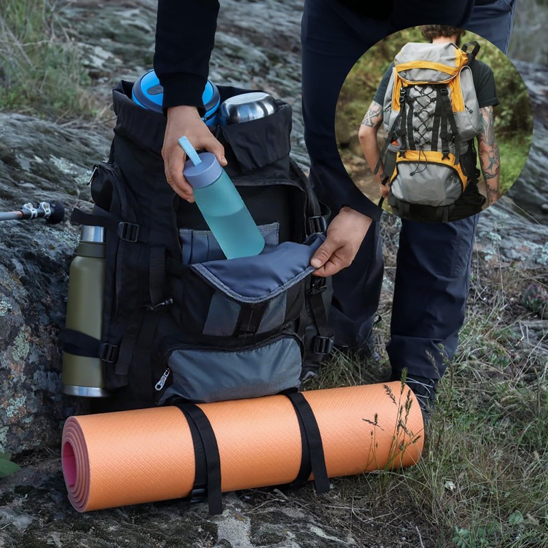 FcaecY 5.4 Metres Nylon Webbing Strap 25mm, Backpack Straps Heavy