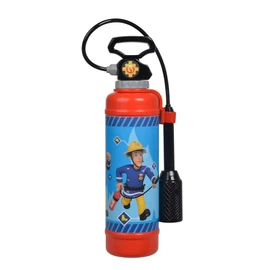 Simba Simba 109252398 - Feuerwehrmann Sam Feuerlöscher Pro, mit Druckluftmechanismus, Tankvolumen: 900ml, 31cm, für Kinder ab 3 Jahren