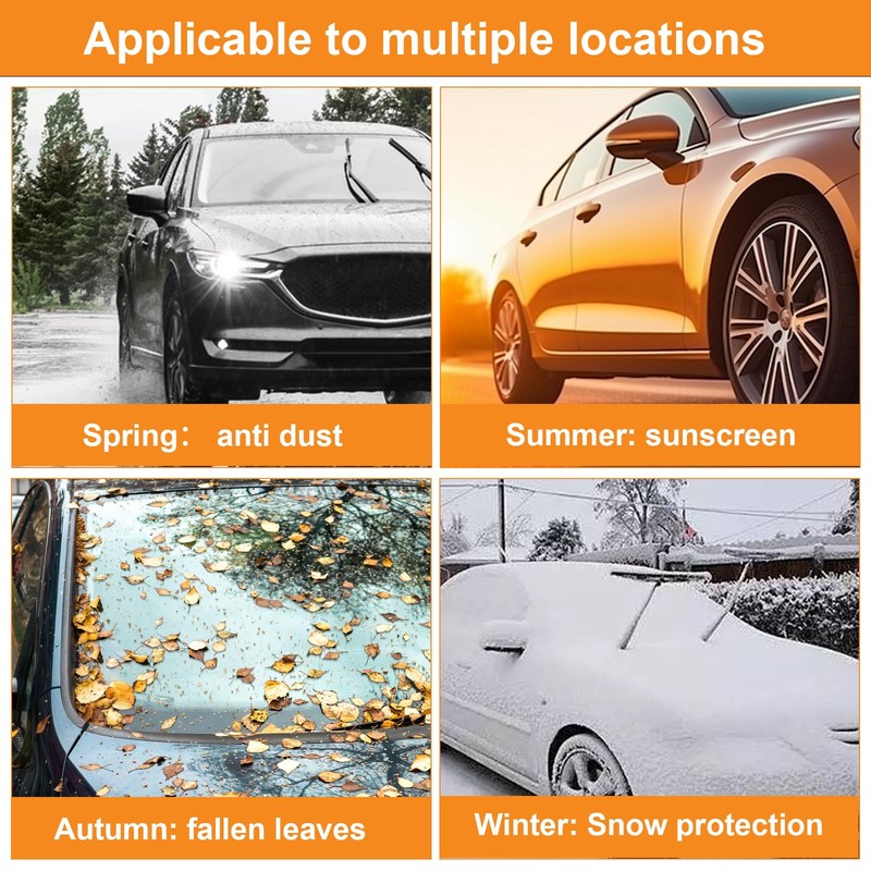 Universal Foldable Windscreen - UV and Overheating Protection for Most