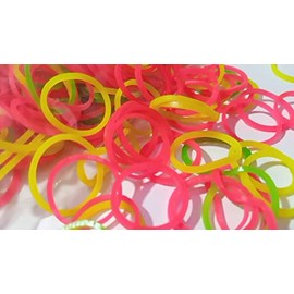 SHARMA BUSINESS Rubber Band For Stationery Size 1 Inch 50 Gram Multicolor