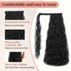 JWLFLOWXISS Ponytail Extension, 22 Inch Drawstring Pony Tails Clip in