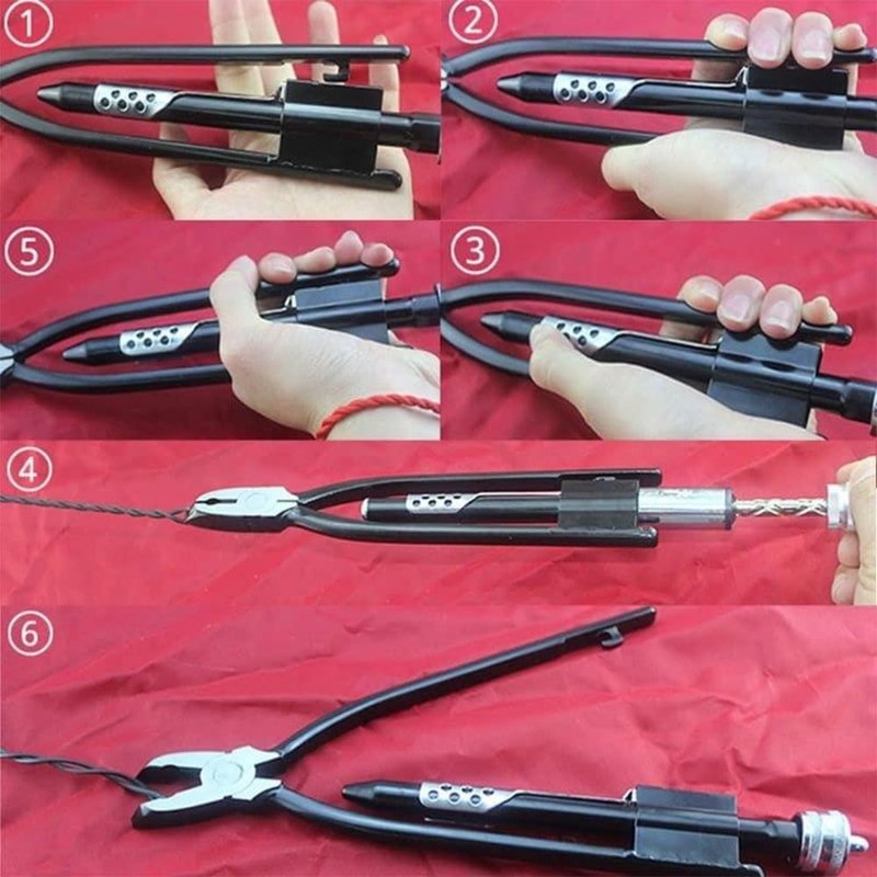 Wire Twisting Pliers, Lock Wire Pliers Wire Cutter Safety Wire
