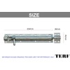TERF® Heavy Duty Galvanised Tower Door Bolt Barrel Slide Lock