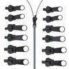 Pack of 12 Zip Repair Kit Zip Slider Replacement Zipper
