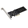 4in1 Dual M.2 NGFF (B Key) SSD+ Dual SATAIII 6G
