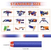100 Nerf N Strike Blaster Compatible Dart Bullets, 100Pcs Nerf