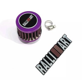 Unbranded 12MM PUTPLE RACING ENGINE MINI AIR OIL BREATHER FILTER FOR MITSUBISHI RALLIART