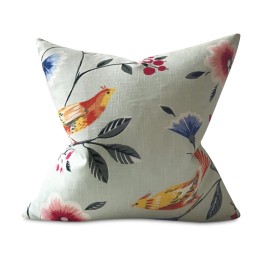 BHP-20-036 Baby Blue Springtime Throw Pillow Cover 24x24