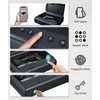 PINEWORLD Gun Safe, Biometric Gun Safes For Handgun, Pistol Safe