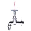 SANEI Y70J-13 Shared Coupling Horizontal Faucet, Key-type Faucet, For Connecting