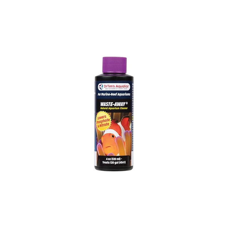 Dr.Tim’s Aquatics Waste-Away Natural Aquarium Cleaner – 4 oz –